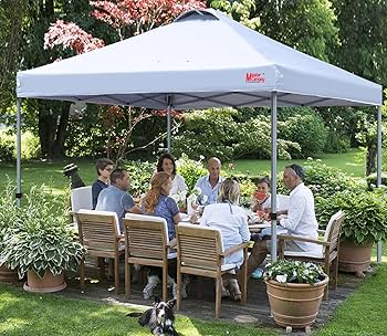 マスターキャノピー　ワンタッチテント2.5 カーキ マスターキャノピー（MASTERCANOPY）メッシュスクリーン付き傾斜